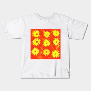 Dazzling Daisies Kids T-Shirt